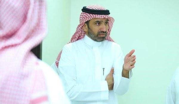 Minister of Labor and Social Development Ahmed Al-Rajhi explains a point. — Courtesy photo