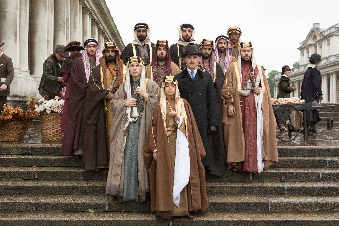 A still from the movie about King Faisal’s trip to London when he was 13 years old. — Courtesy photo
