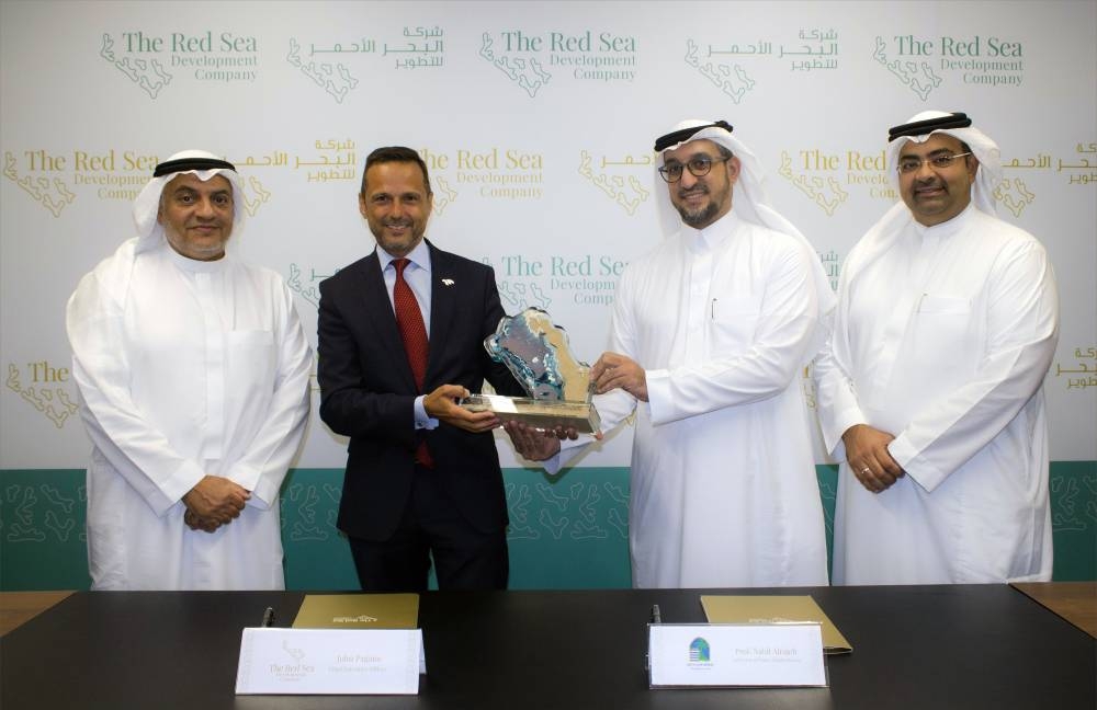 Officials of The Red Sea Development Company, the master developer behind one of the world’s most ambitious tourism initiatives, and University of Prince Mugrin (UPM) have signed an agreement to award 120 scholarships for undergraduate studies commencing this academic year 2019-2020.