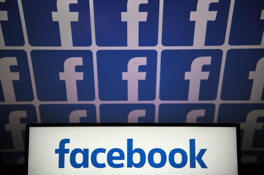 The logo of the US online social media and social networking service Facebook is seen in Nantes, France, in this in July 4, 2019 file photo. — AFP