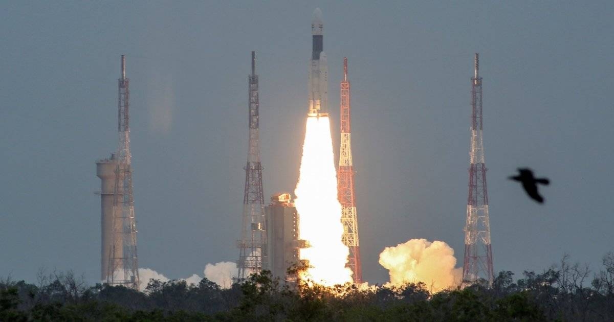 India’s Geosynchronous Satellite Launch Vehicle Mk III blasts off carrying Chandrayaan-2, from the Satish Dhawan space center at Sriharikota, India July 22, 2019. — Reuters 