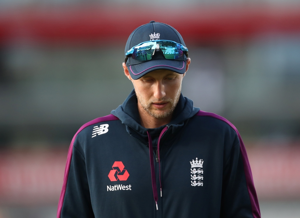 England captain Joe Root looks dejected after Australia win the match and retain the Ashes at Emirates Old Trafford, Manchester, on Sunday. — Reuters