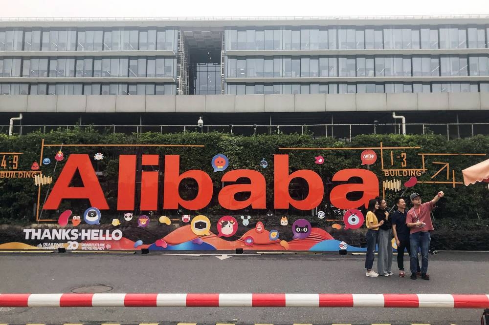 This file photo taken on Nov. 11, 2016 shows Alibaba chairman Jack Ma speaking on stage during the Tmall 11:11 Global Shopping Festival gala in the southern Chinese city of Shenzhen. — AFP