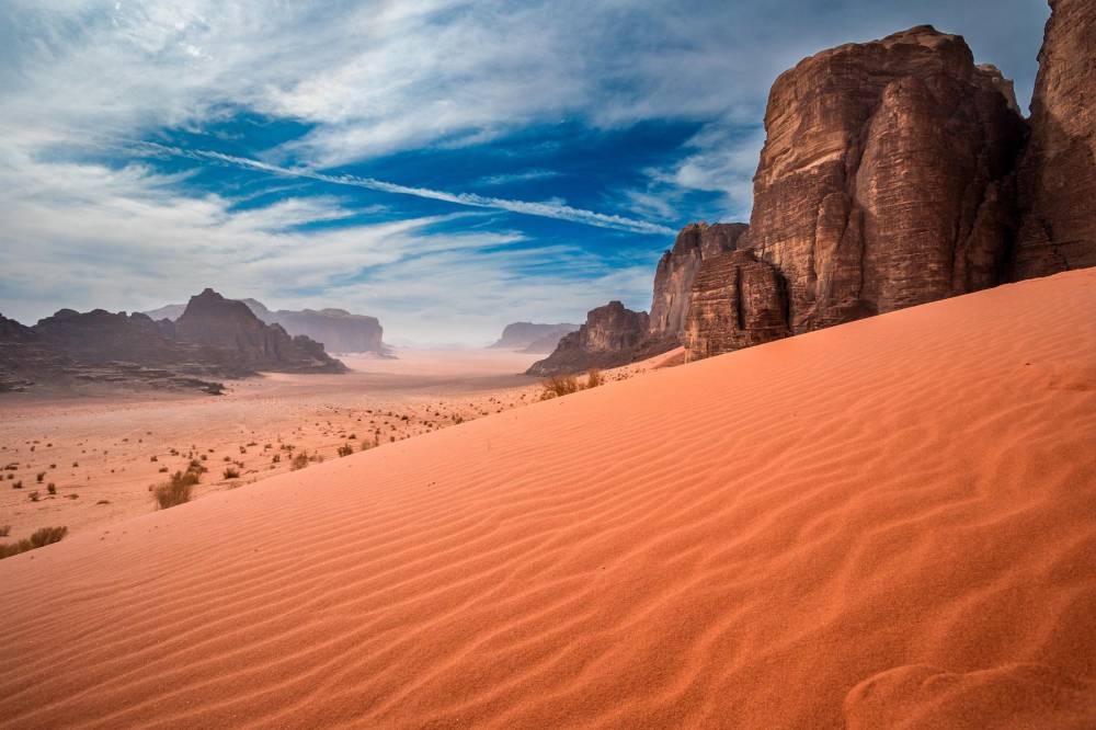 Wadi Rum awaits competitors in the 2019 Jordan Baja. — Courtesy photo