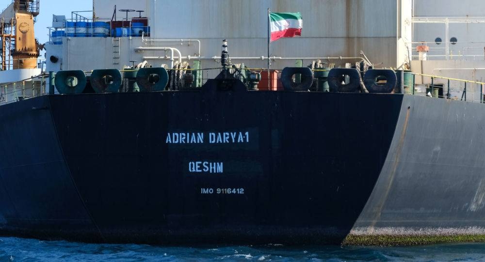Britain's foreign minister on Tuesday said Iranian tanker Adrian Darya had sold its crude oil to the Assad regime in Syria. -Courtesy photo