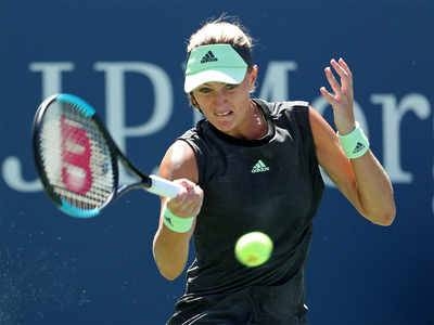 Kristina Mladenovic. — AFP