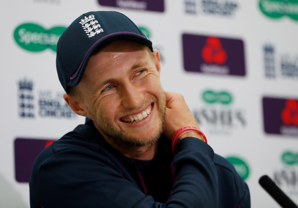 England's Joe Root during a press conference at Kia Oval, London, Britain, on Wednesday. — Reuters