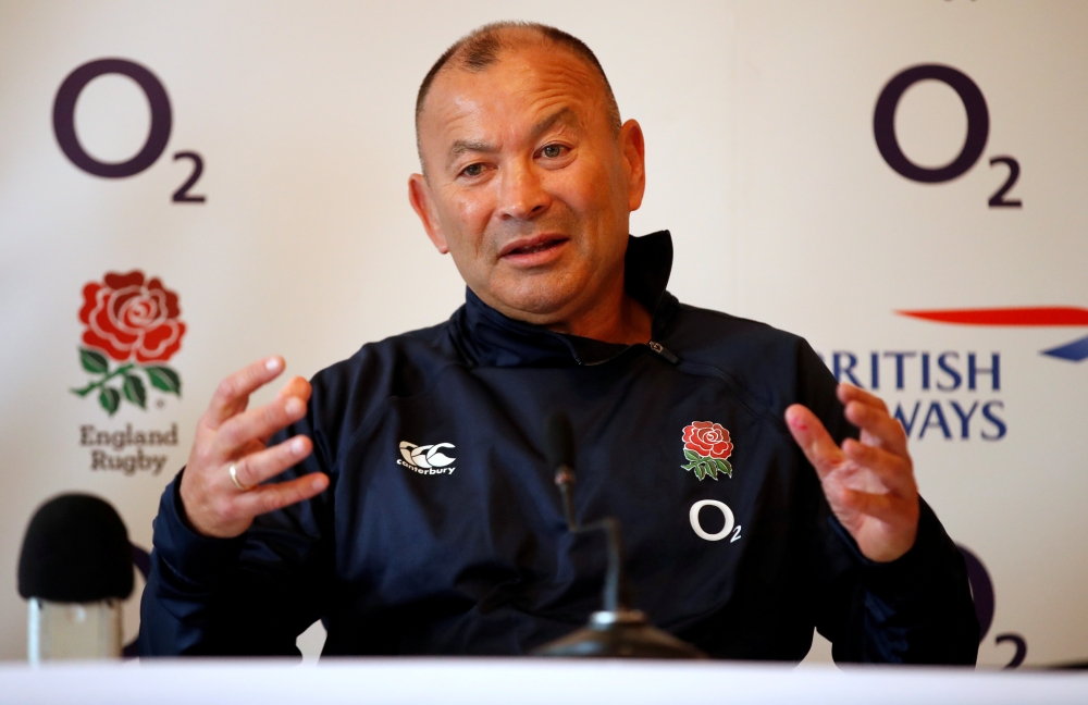 England head coach Eddie Jones, shown in a file photo, is both innovator and motivator and left no stone unturned for England's World Cup campaign.  — Reuters