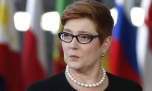 Australian Foreign Minister Marise Payne 