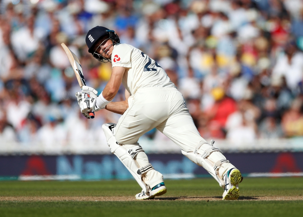 England's Joe Denly in action against Australia during the fifth Test at Kia Oval, London, Britain, on Saturday. —  Reuters