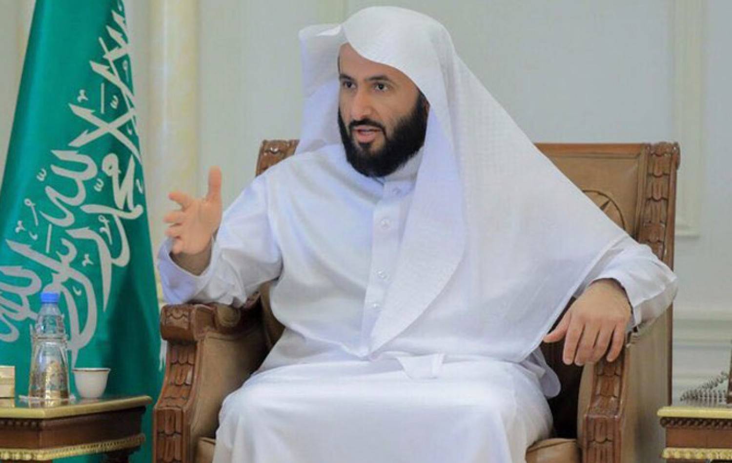  Minister of Justice Sheikh Walid Al-Samaani.