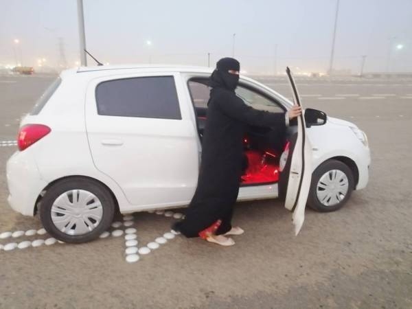 Suha Khouli trains 53 women drivers on streets in planned districts and several other locations of Jazan. — Okaz photo