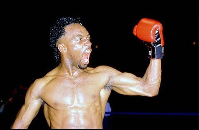 File photo of Nigel Benn, who has announced he will return to boxing for a one-off fight at the age of 55 in order to gain 