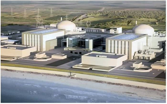 An artist's impression of how the new Hinkley Point plant will look. 