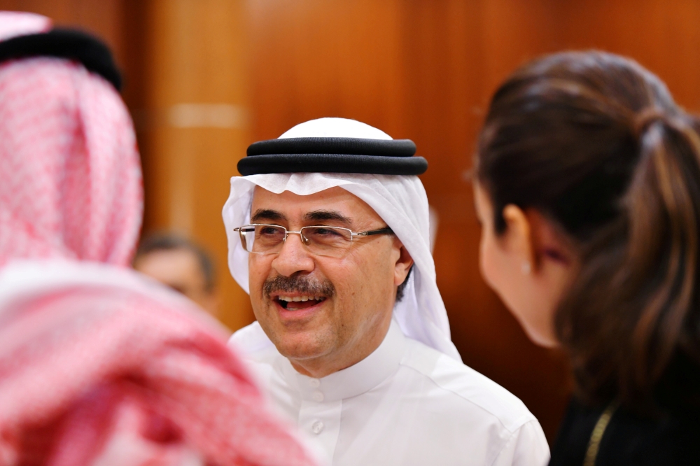 Amin Nasser, CEO of Saudi Aramco, speaks with media before a news conference in Jeddah, Saudi Arabia Sept. 17, 2019.  — Reuters