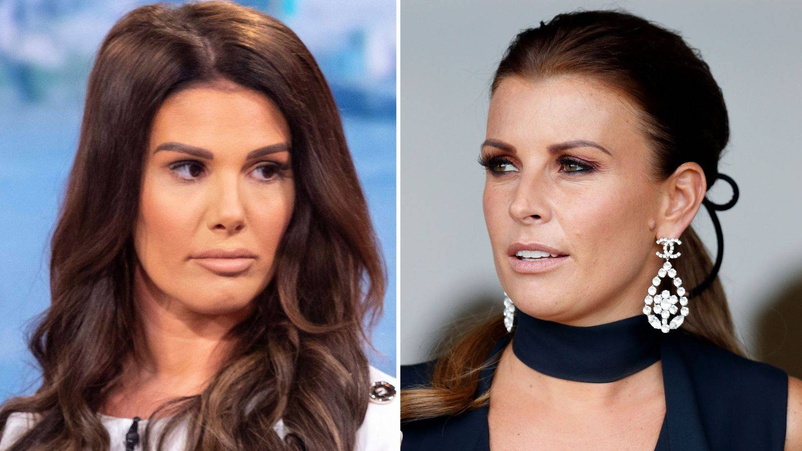 Coleen Rooney, right, and Rebekah Vardy, left, are seen in this file combination picture. — Courtesy photo