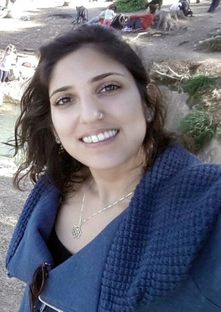 Naama Issachar takes a selfie in Israel in this undated picture. — Reuters