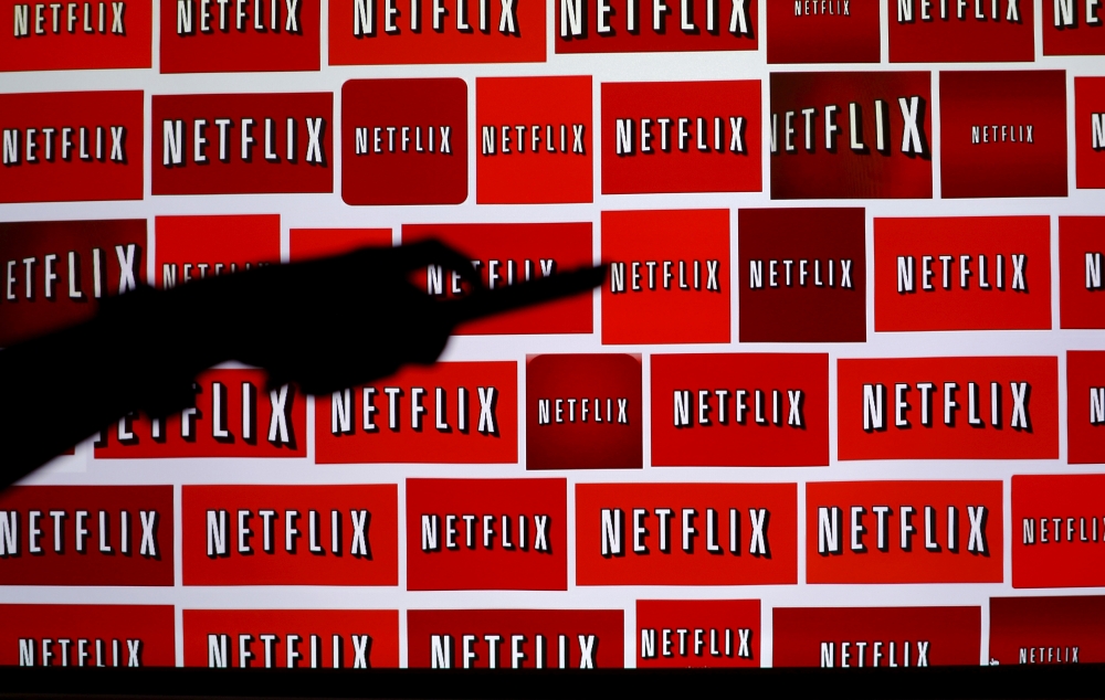 The Netflix logo is shown in this illustration photograph in Encinitas, California, in this Oct. 14, 2014 file photo. — Reuters