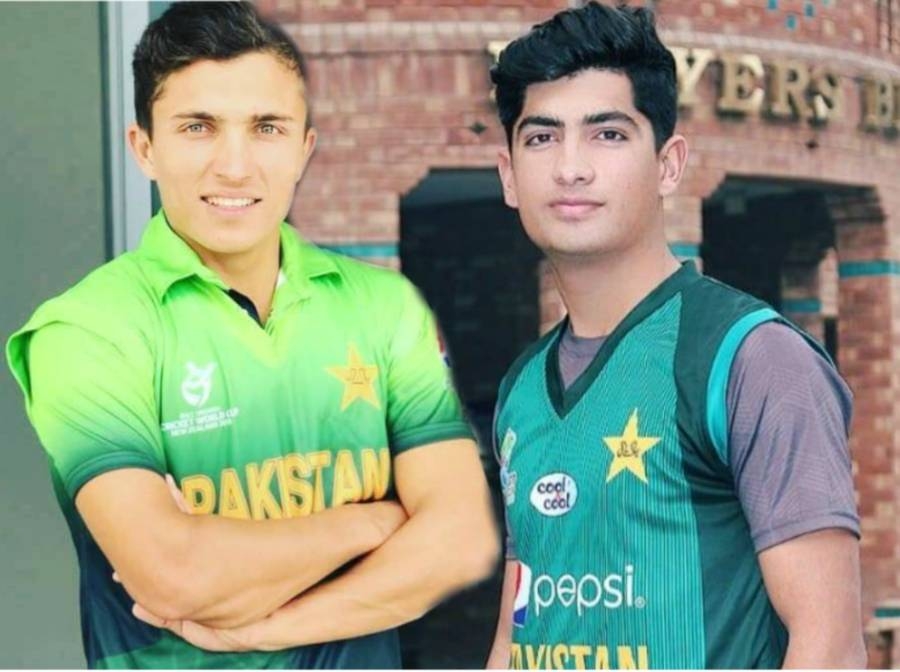 Naseem Shah (right) and Musa Khan both have been called up by Pakistan for the upcoming tour of Australia. — Courtesy photo
