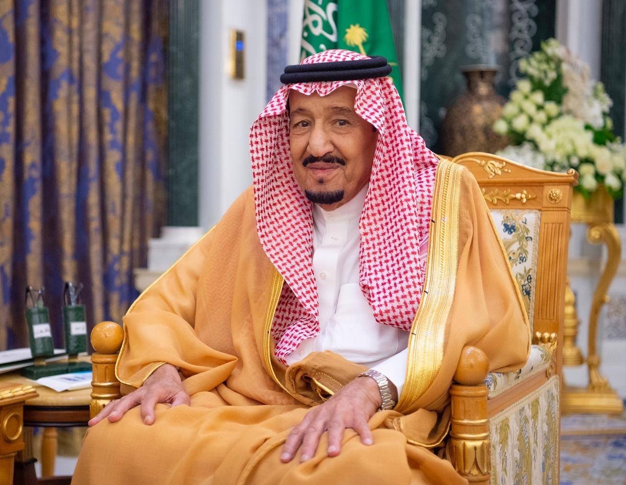 Custodian of the Two Holy Mosques King Salman receives a number of ambassadors accredited to the Kingdom at his office in Riyadh, Wednesday. — SPA photos