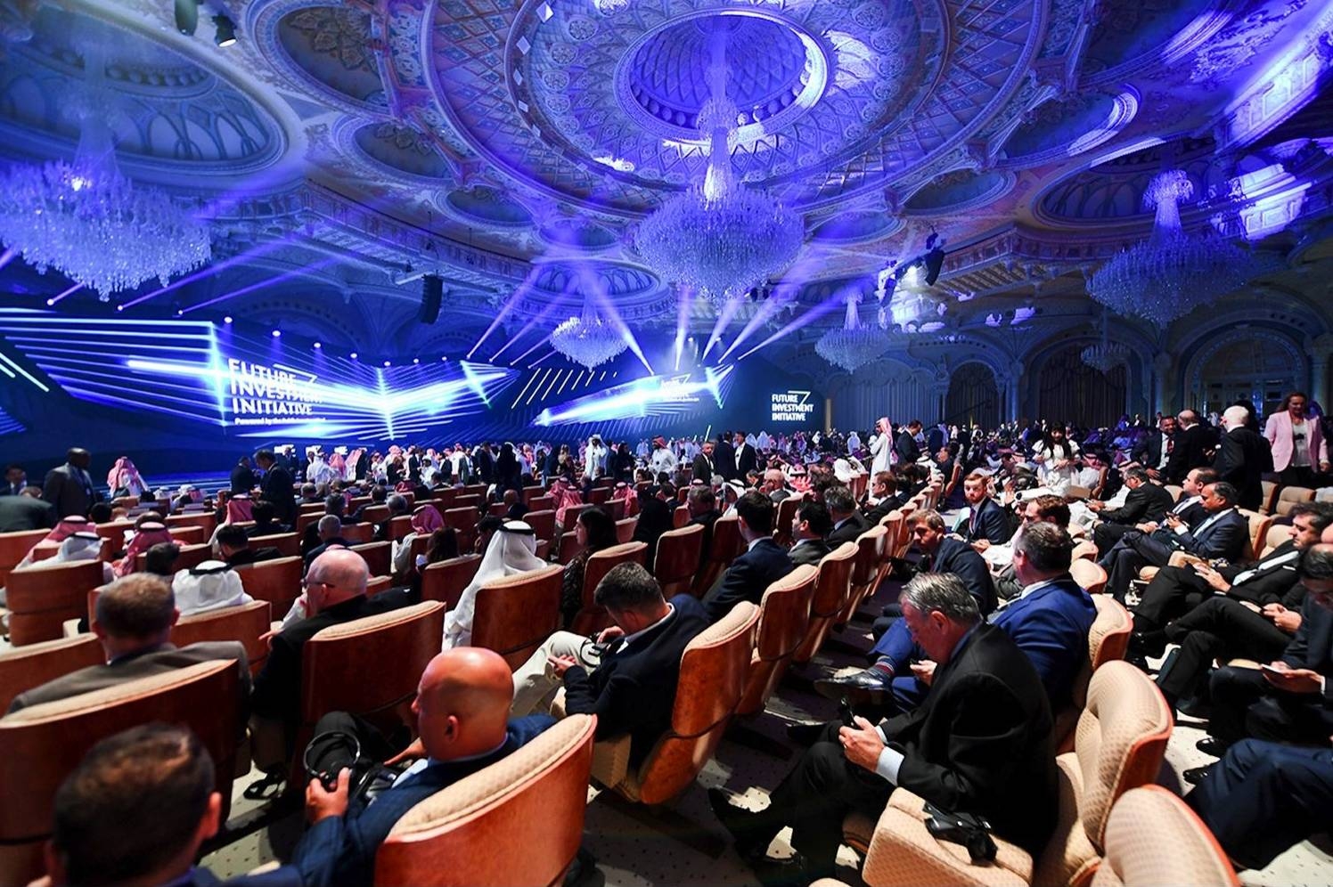 The third annual Future Investment Initiative (FII) opens in Riyadh. — SPA photos