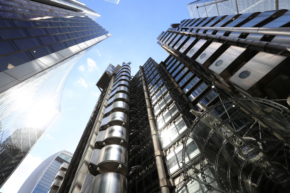 loyds of London's headquarters seen in the City of London, Britain, in this July 31, 2018 file photo. — Reuters