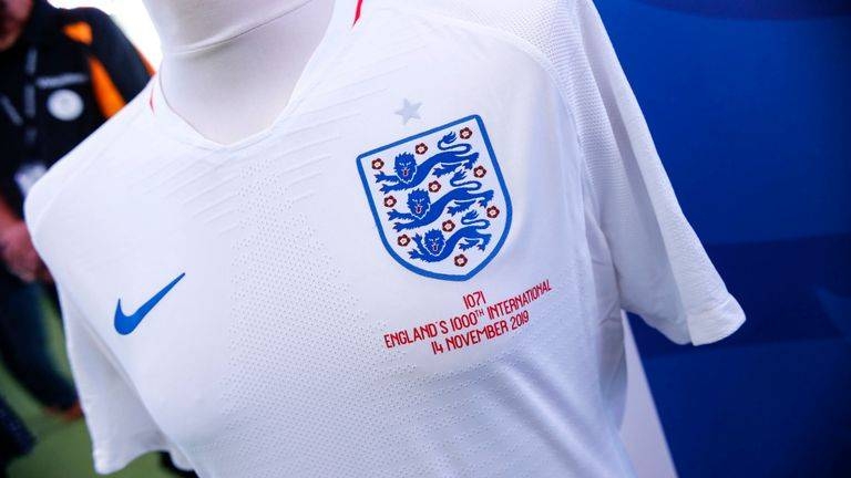 England players to wear legacy numbers for 1,000th game