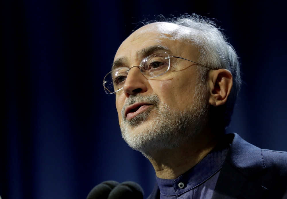 Ali Akbar Salehi, head of the Atomic Energy Organization of Iran, attends a session of the International Atomic Energy Agency (IAEA) General Conference in Vienna, Austria, in this Sept. 16, 2019 file photo. — Reuters