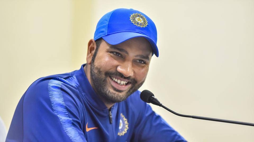 Indian cricket team captain Rohit Sharma during a press conference. — Courtesy photo