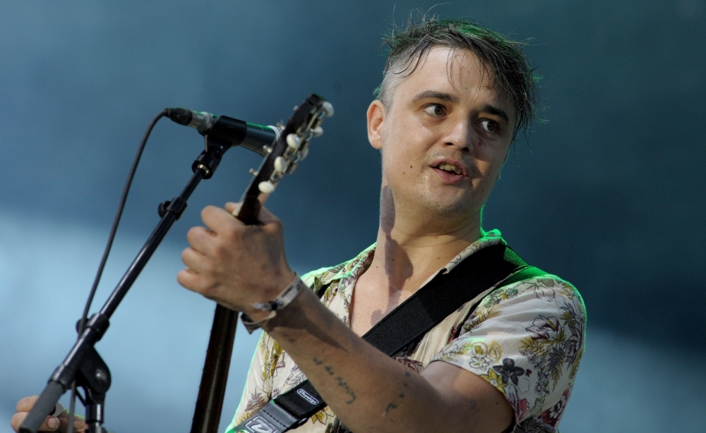 UK singer and guitarist Pete Doherty performs in Carhaix-Plouguer, western of France during the third day of the 25th edition of the Festival des Vieilles Charrues, in this July 16, 2016 file photo. — AFP