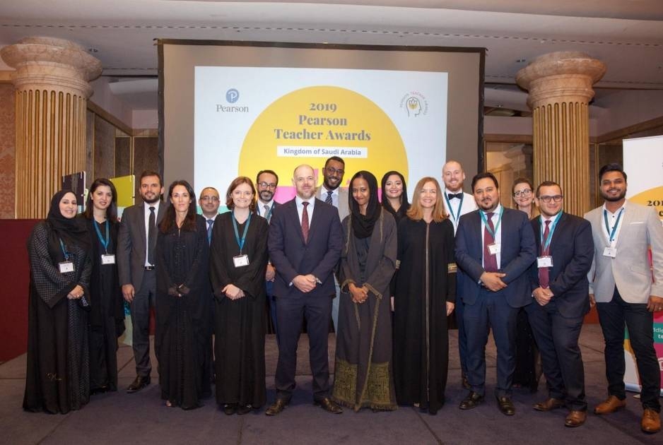 Winners of Pearson  Teacher Awards in  Saudi Arabia honored