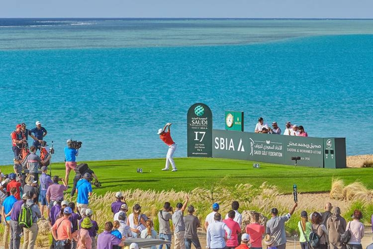 Crowds gather at the Saudi International presented by SoftBank Investment Advisers earlier this year. — Courtesy photo