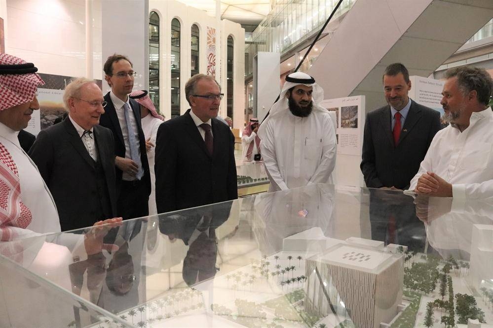 Dignitaries at the launch of German Cultural Days in Riyadh at the weekend. — Courtesy photo