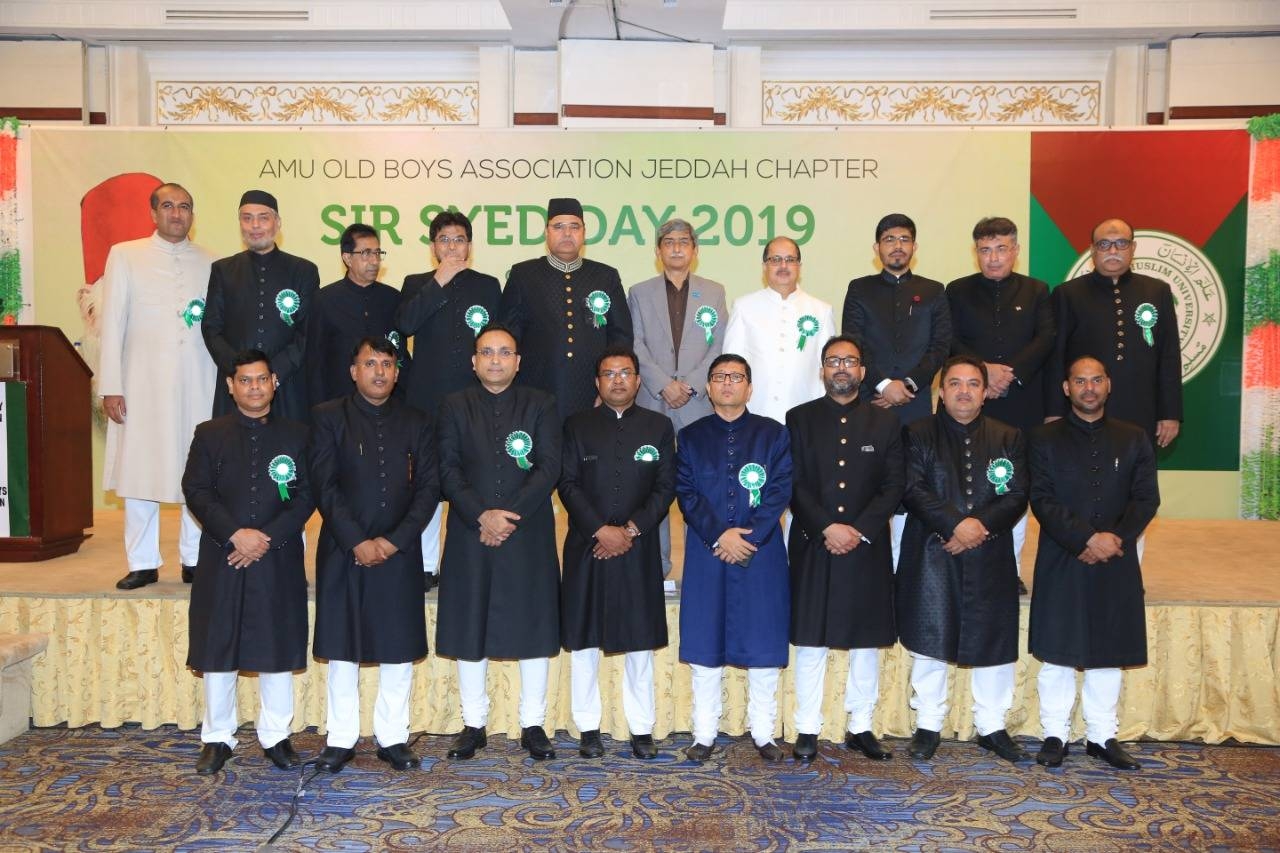 Vice President of AMUOBA Jeddah, A.G. Danish, and his team released a directory cum souvenir.