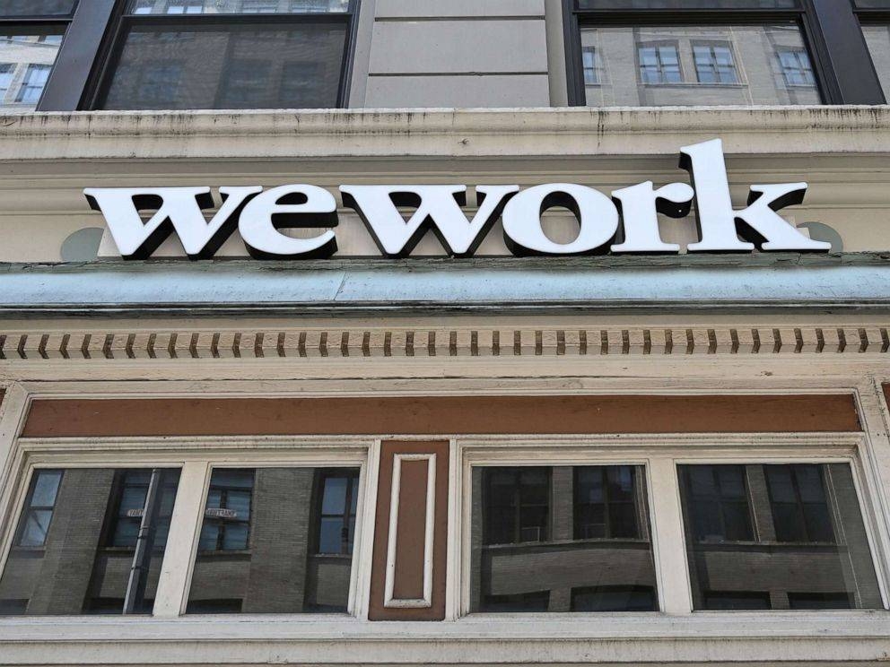 A WeWork office is seen in New York City in this file photo. — AFP