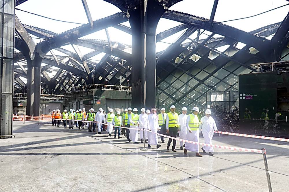 Transport minister made an inspection tour of the Haramain High-Speed Railway’s Sulaimaniyah station. SPA