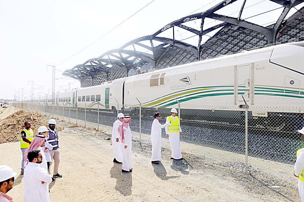 Transport minister made an inspection tour of the Haramain High-Speed Railway’s Sulaimaniyah station. SPA