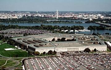 This undated US Department of Defense (DoD) image shows an aerial view of the Pentagon in Washington, DC. — AFP