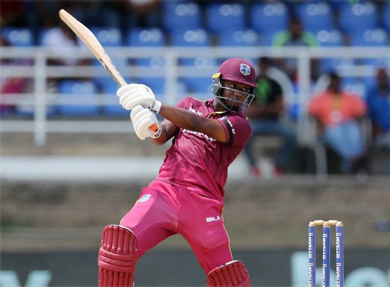 Opener Evin Lewis hits 68 off 41 balls as West Indies beat Afghanistan in the Twenty20 internationals in Lucknow, India. 