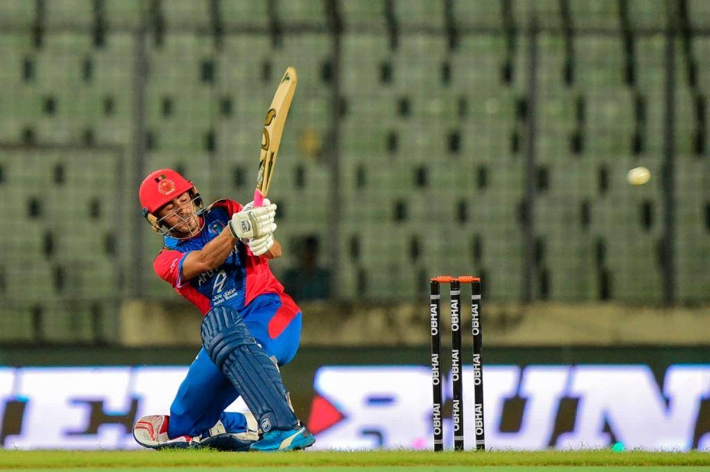 Teenage opener Rahmanullah Gurbaz hit an attacking half-century to set up Afghanistan's 29-run series-clinching win over West Indies in the third Twenty20 international on Sunday. — Courtesy photo