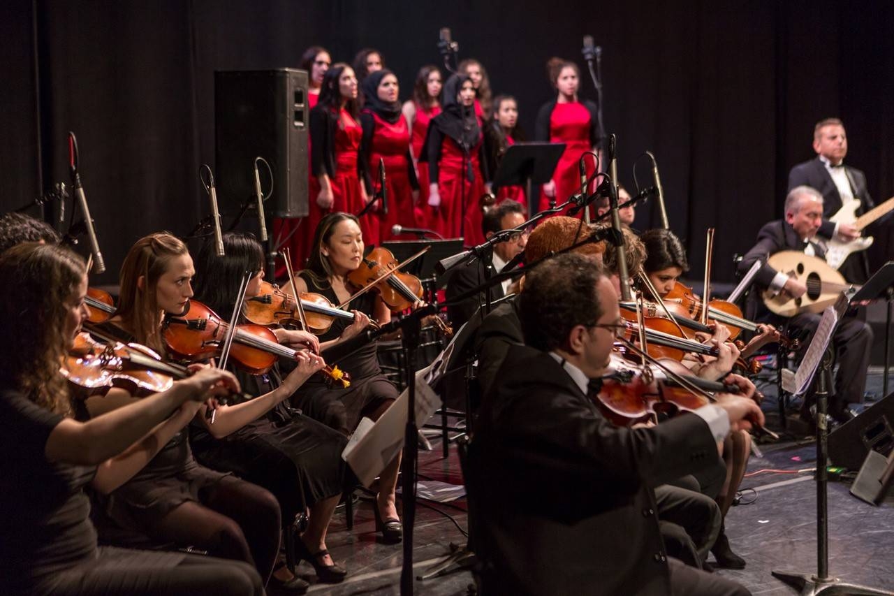 National Arab Orchestra mesmerizes the audience. — Courtesy photo 