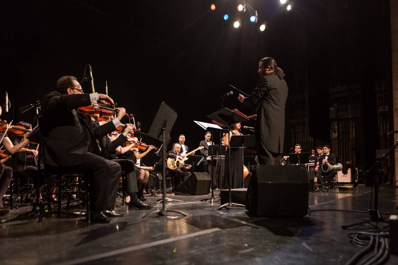 National Arab Orchestra mesmerizes the audience. — Courtesy photo 