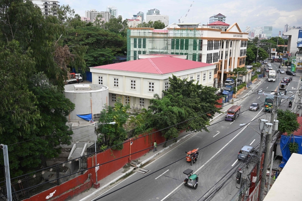 A general view of the El Deposito, a Spanish-era water reservoir being rehabilitated for tourism, in San Juan town, suburban Manila, in this Nov. 6, 2019 file photo. — AFP