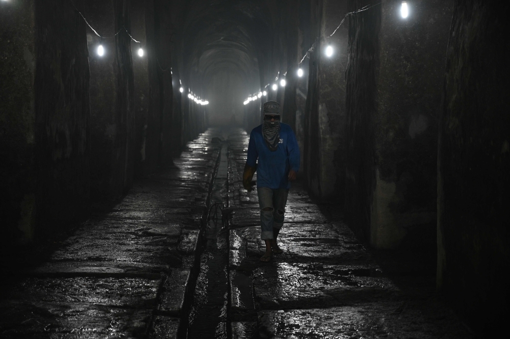 A general view of the El Deposito, a Spanish-era water reservoir being rehabilitated for tourism, in San Juan town, suburban Manila, in this Nov. 6, 2019 file photo. — AFP