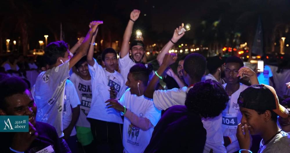 Jeddawis jog to beat diabetes at Abeer Group’s Night Run