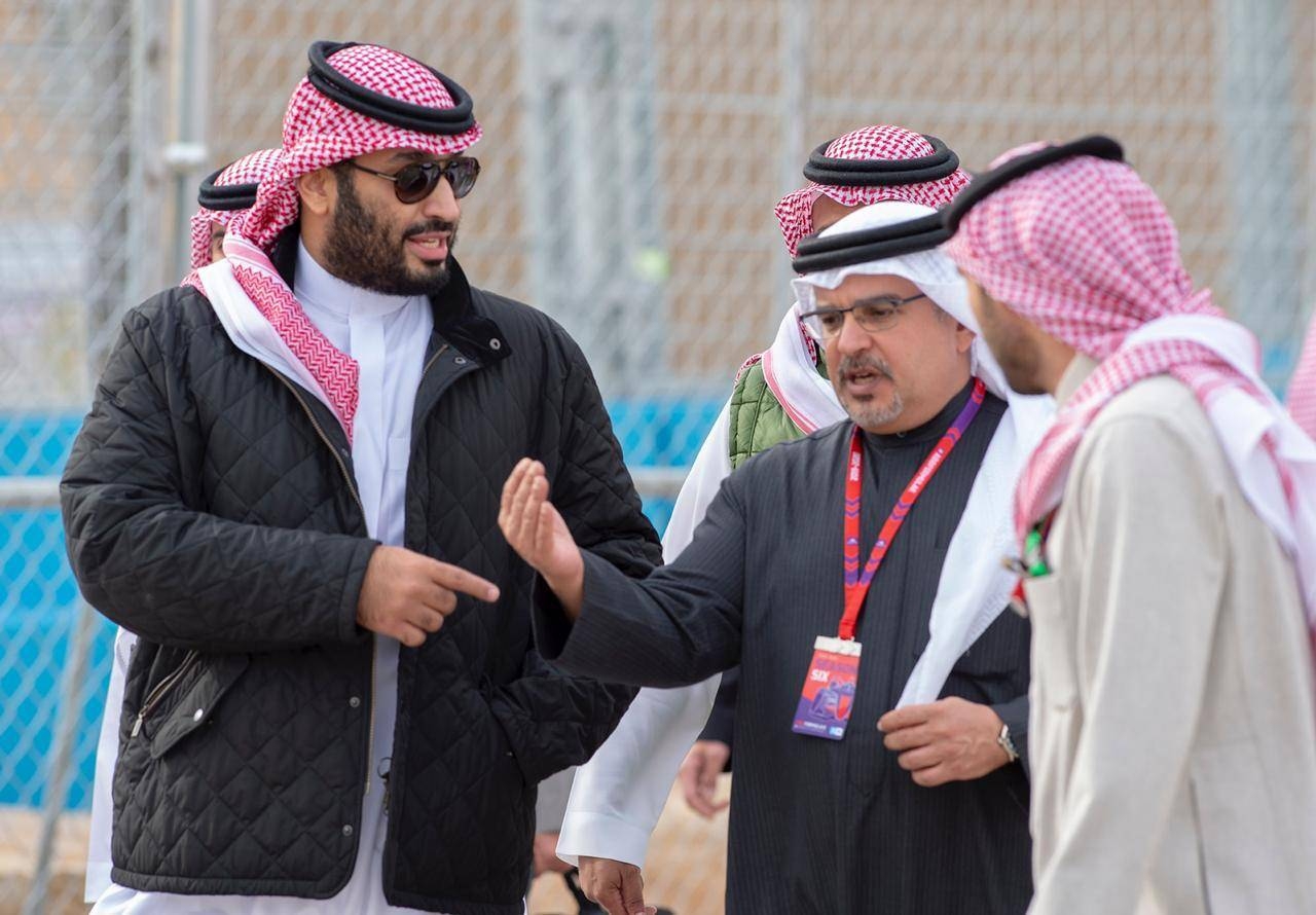 Crown Prince Muhammad Bin Salman, witnessed on Friday the second round of ABB FIA Formula E Championship for Electric Cars at Diriyah City. — SPA