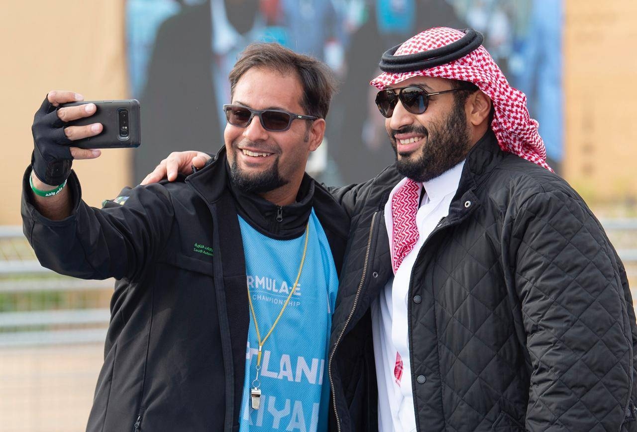 Crown Prince Muhammad Bin Salman, witnessed on Friday the second round of ABB FIA Formula E Championship for Electric Cars at Diriyah City. — SPA