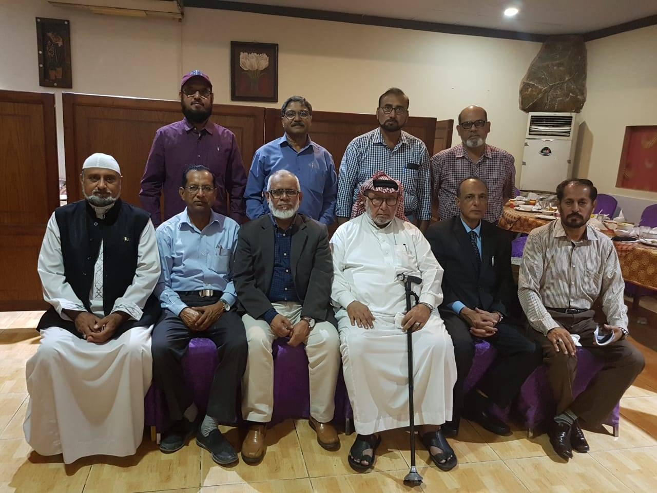 PRC members with Dr. Ali Al-Ghamdi. — Courtesy photo