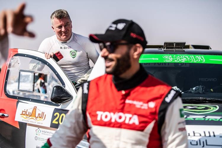Yazeed Al-Rajhi and Michael Orr dominate the Riyadh Rally.