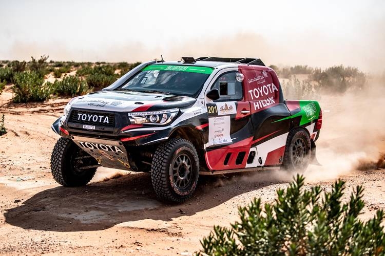 Yazeed Al-Rajhi and Michael Orr dominate the Riyadh Rally.